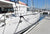 Marina berth set up with marina fenders and dock lines / mooring lines / ropes from Hauraki Fenders